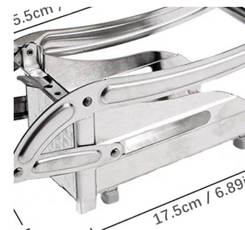 Stainless Steel French Fries Potato Cutter Double Blade High - Image 3