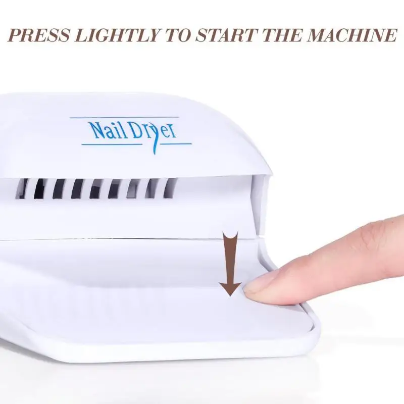 Nail Dryer Electric Machine Wind Automatic Pressure Activates Nail Dryer cell operated - Image 3