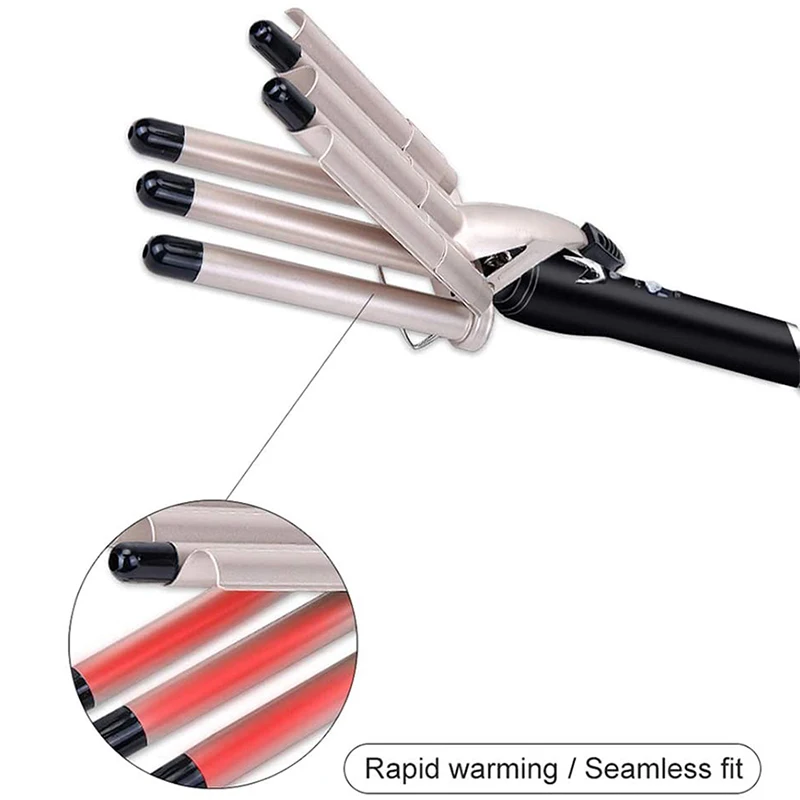 MO-6003 hair curler Professional Hair Straightener for Curly and Wavy Hair 5 Tubes - Image 6