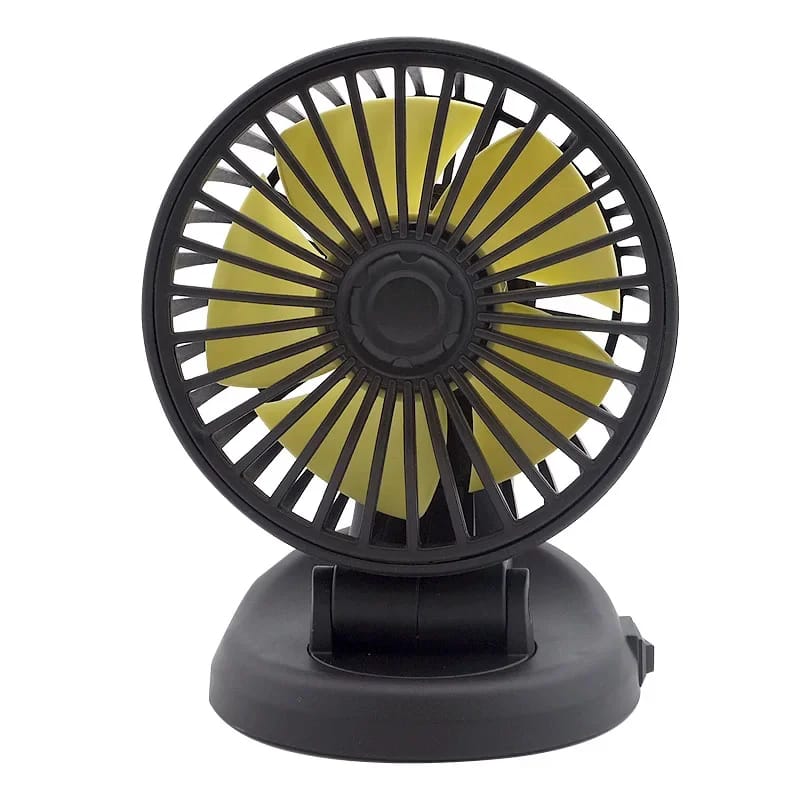 Portable Car Cooling Fan | Multi-Angle Rotatable with USB cable for Car Truck SUV RV 5V USB Powered - Image 5