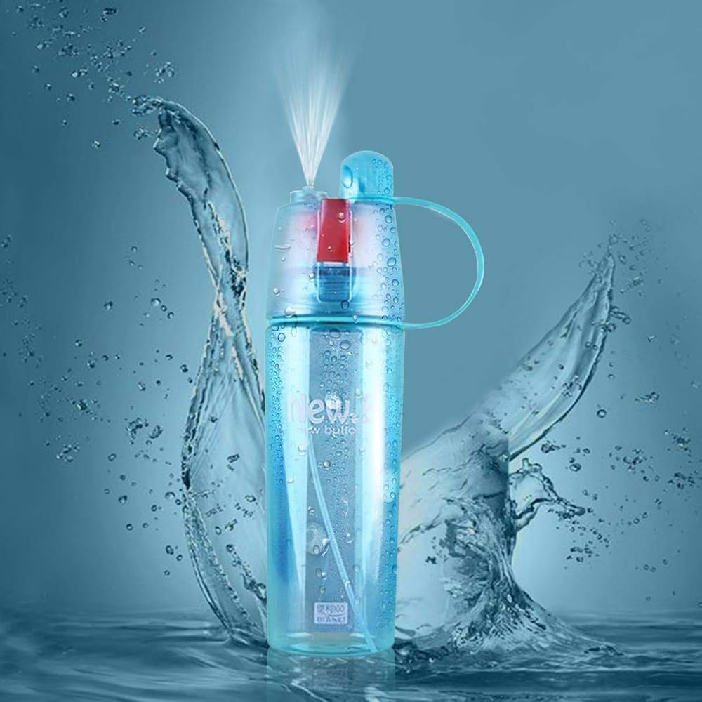 Spray water Plastic bottle HydraMist Pro – Ultra-fine mist spray for skincare, cleaning, or gardening. GlowSpritz – Gentle hydration with a stylish touch for everyday refreshment - 500ml | With Box (Random Color) - Image 2