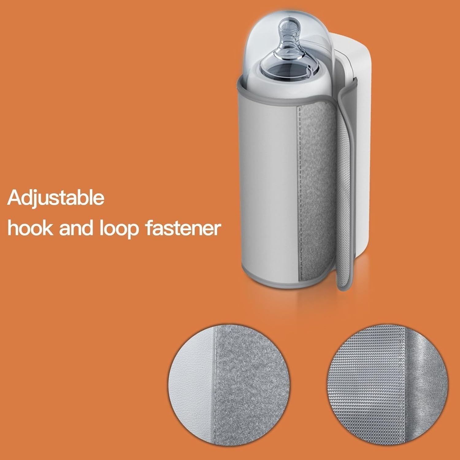 Portable Rechargeable Baby Bottle Warmer | Fast 1-Min Heating, USB Powered, 6 Temperature Levels – Mini & Travel-Friendly Milk Heater for Babies - Image 4