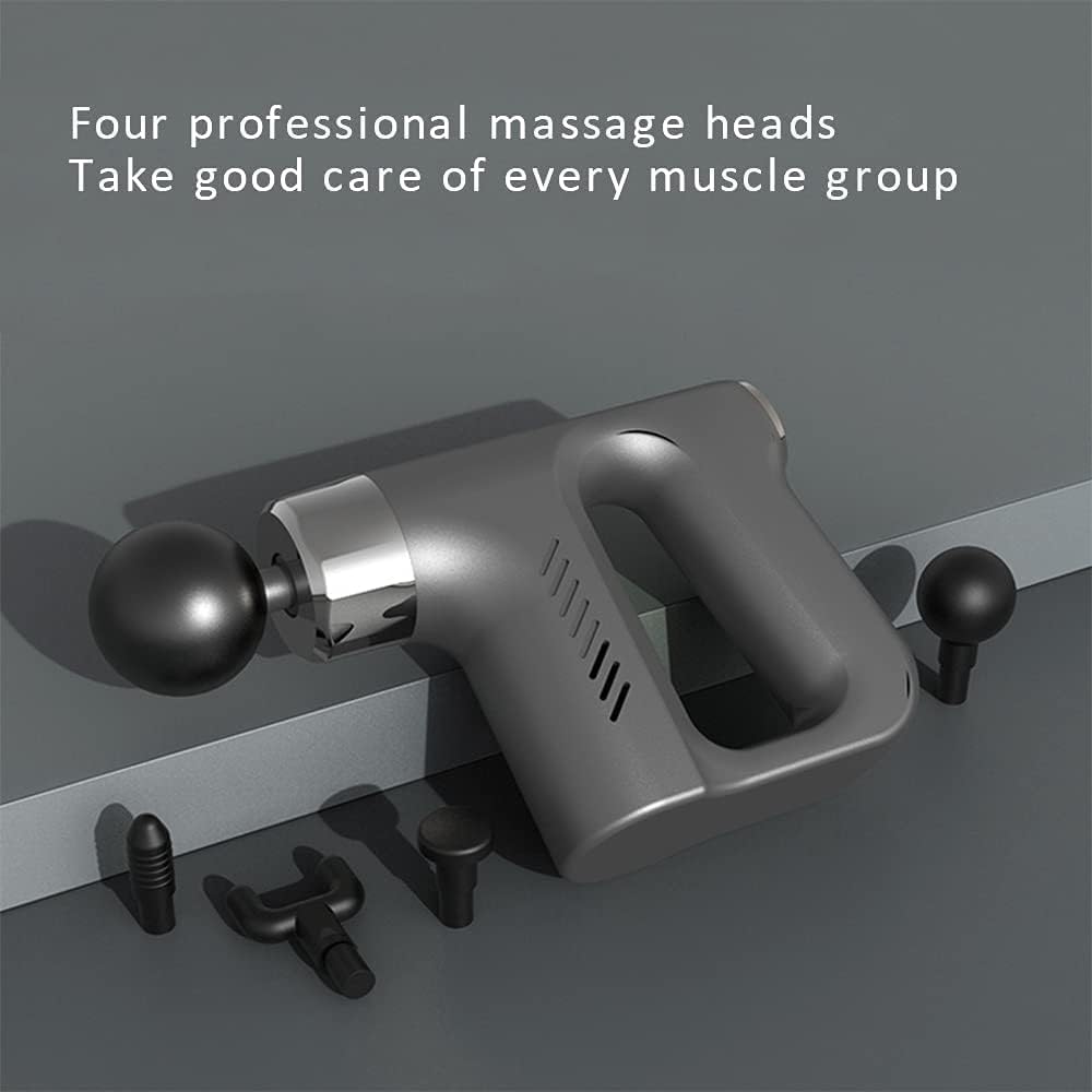 Blueidea Facial Gun Deep Muscle Massager BLD-740 – Rechargeable 30W Facial & Muscle Relaxation Device (Random Color)