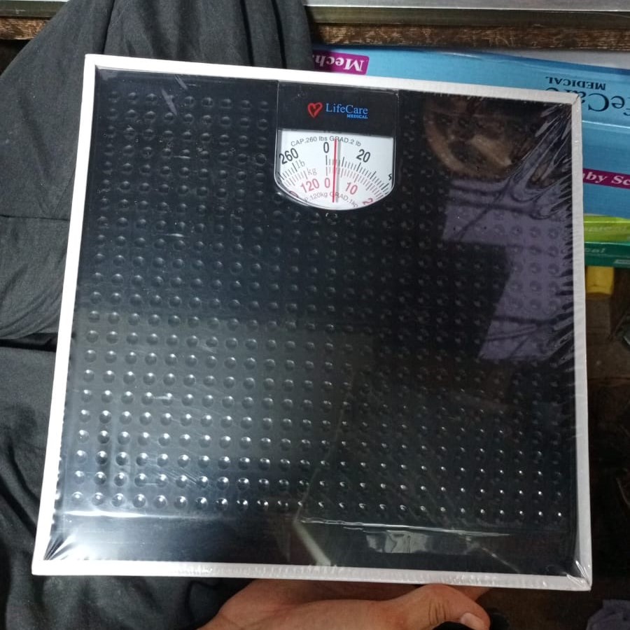 Life Care Medical Mechanical Personal Scale For Body Weight Tracking | 120kg Capacity - Image 2
