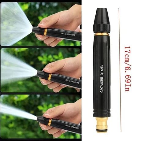 High Pressure Adjustable Nozzle Water Spray Gun | Versatile Tool For Garden & Cleaning | Metal Body - Image 4