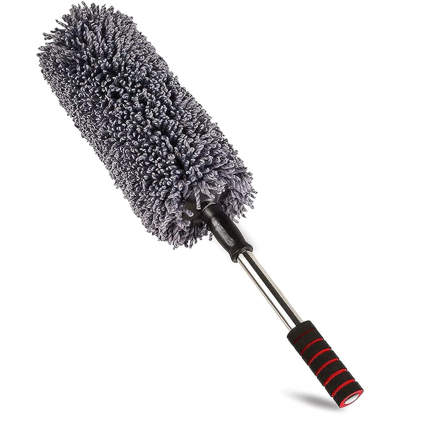Microfiber Car Duster – Scratch-Free Cleaning with Extendable Handle - Image 3