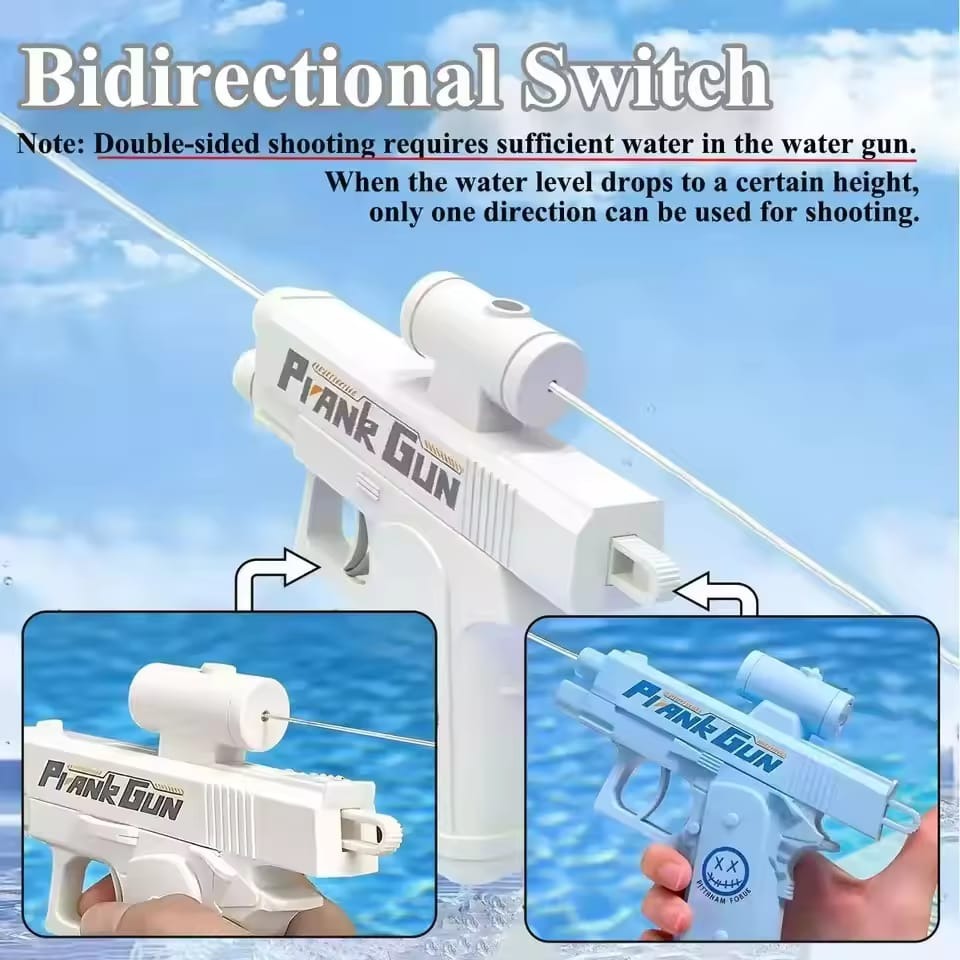 Double-Sided Prank Water Gun Toy – Funny Summer Squirt Pistol Water Toy for Kids, Outdoor Pool & Beach Parties - Image 3