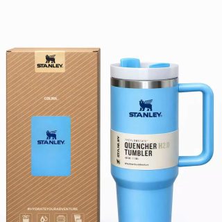 Stanley Tumbler 1200ml | Large Stainless Steel Water Bottle with Straw